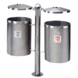 戶(hù)外不銹鋼分類(lèi)垃圾桶